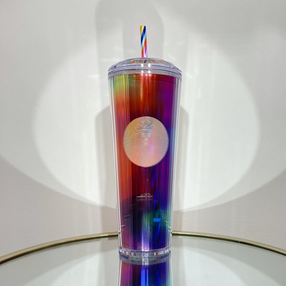Starbucks  2021 Iridescent Rainbow Dome Lid Tumb… - Picture 3 of 3